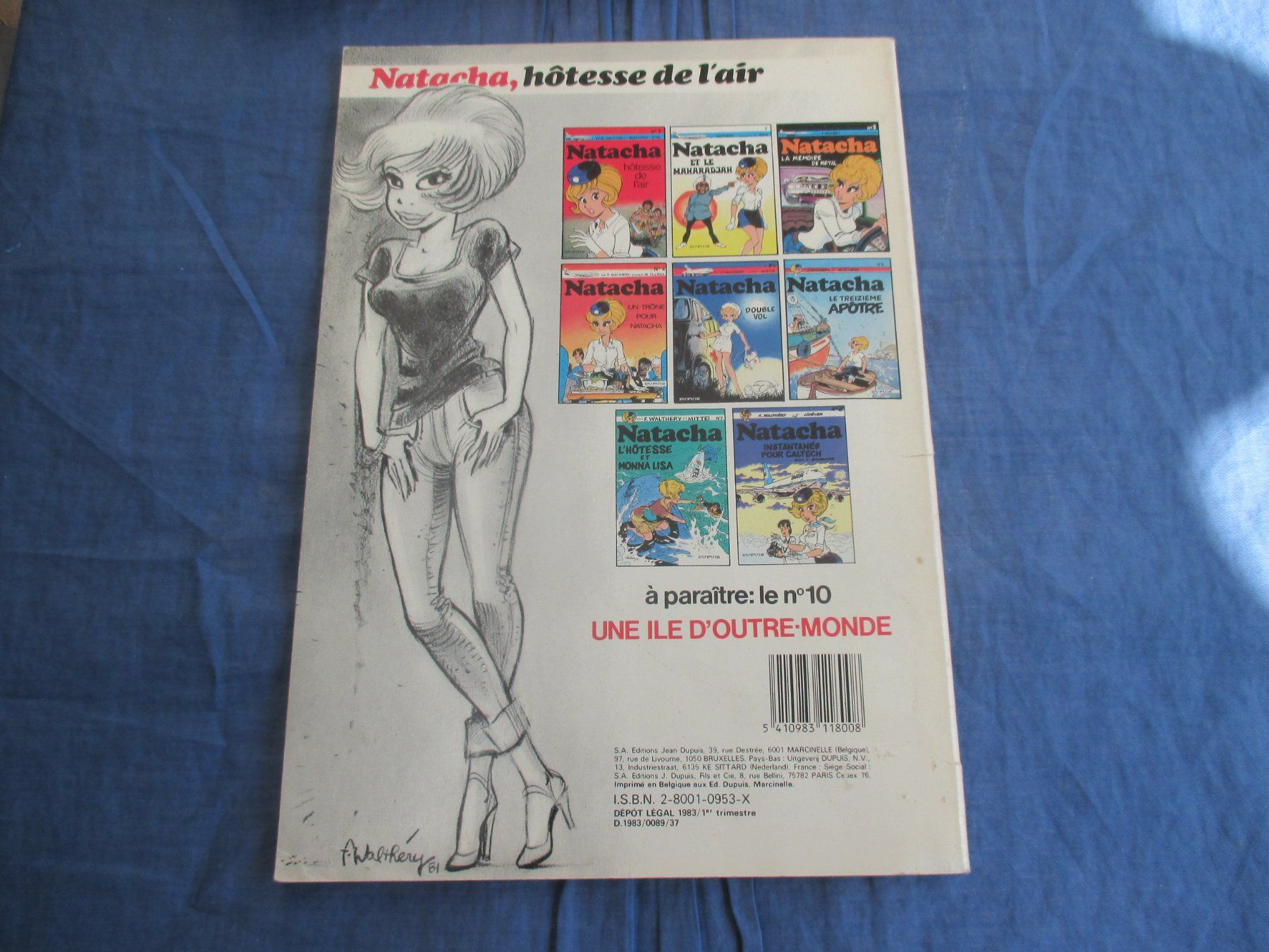 Fumetti: Natacha 9 Les machines incertaines, e.o. – Usato da Colombier NE venduto da Nevenma 1