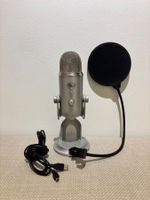 Blue Yeti Mikrofon silber
