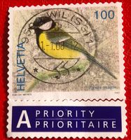 Nr.1237 mit VollStempel Wil(SG) Kohlmeise 2007   