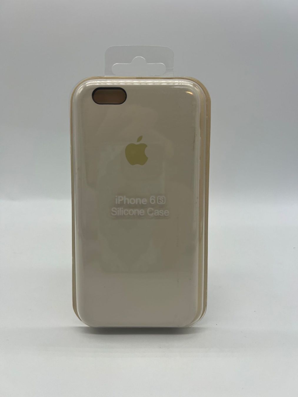 Apple Cover & Protezioni schermo: Original Apple iPhone 6s Silikon Hülle - Sand Beige – Nuovo e nell'imballaggio originale da Zürich venduto da Budgetdisplay_GmbH
