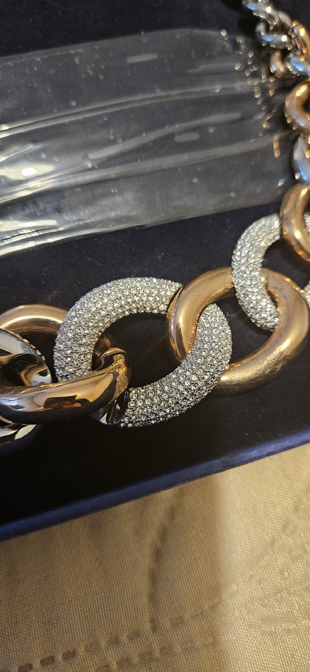 Swarovski Catenine: Swarovski Kette, neuwertig, mit Box – Nuovo e nell'imballaggio originale da Hellbühl venduto da Oki_doki 2