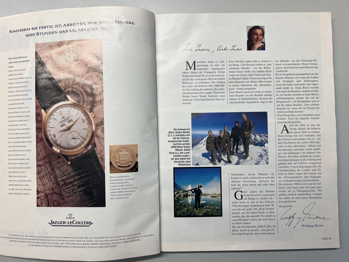 Zeitschriften & Magazine: GEO Magazin April 1996 – Gebraucht aus Zürich von pamleano 1