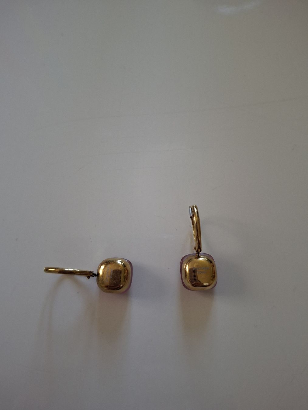 Orecchini pendenti & Orecchini a lobo: Boucles d'oreilles roses  – Usato da Lausanne venduto da Cognitia 2