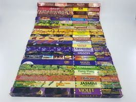23 Pack mit je 8 Premium Rai Räucher Stäbchen - tolle Düfte