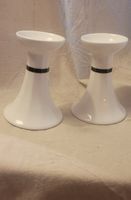 2 Bougeoirs Villeroy & Boch, design, blanc/noir, Varia