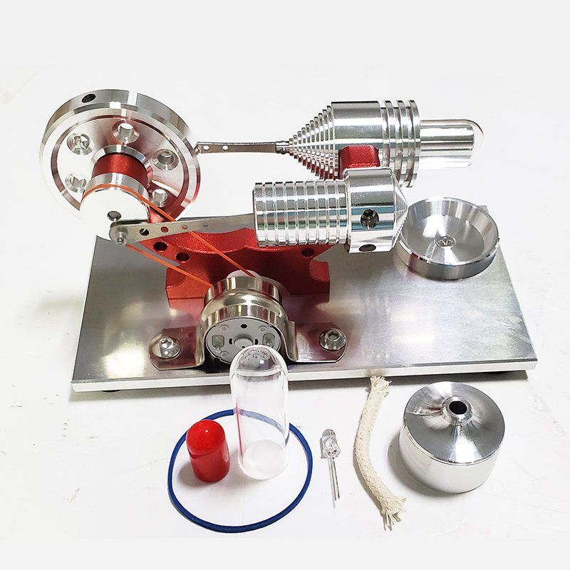 Modellbausätze & Standmodelle: Stirling Dampf Motor Modell Micro-generator Modell Wisse exp – Neu und originalverpackt aus Altenrhein von Solina 9