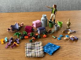 Schleich Futter Reiterin Zubehör Pferdehof Reiterhof Mensch