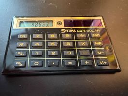 Calculatrice Vintage Systema LC 6 Solar (80s) | Format CB