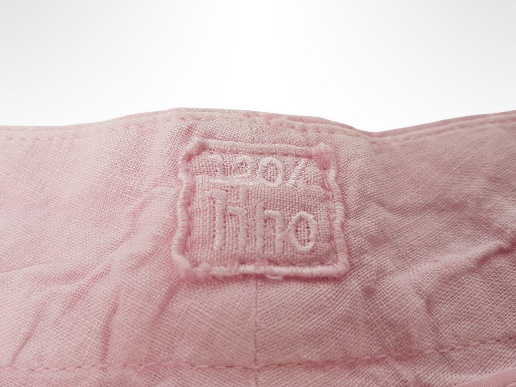 Pantaloni: Leinenhose kurz Rosa – Usato da Suhr venduto da Restwert_Suhr 5