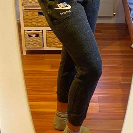 Nike Just Do It Jogginghose Dunkelgrau Gr. M