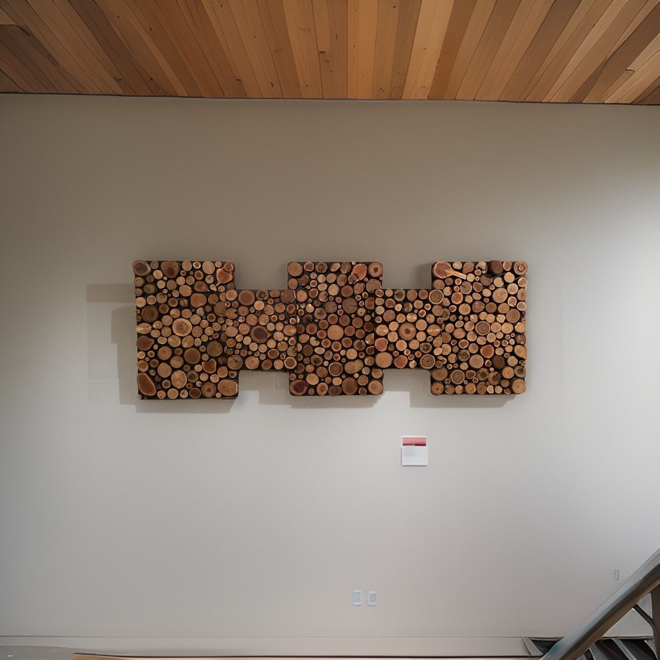 Articoli in legno: Bild aus Holzscheiben – Usato da Brunnen venduto da Holz-style