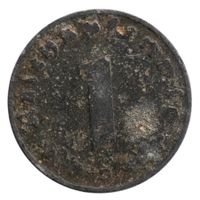Deutschland - 1 Reichspfennig - 1940 - B