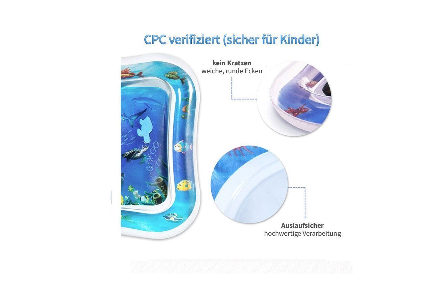 Baby & Kleinkind: Baby Spielmatte "Unterwasserwelt" – Neu und originalverpackt aus Lichtensteig von JASAGO 3