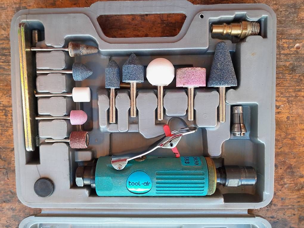 Tutti gli attrezzi: Druckluft-Stabschleiferset Tool-air – Usato da Biel/Bienne venduto da Fischera