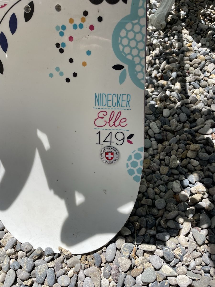 Board: Nidecker Elle 149cm mit Bindung guter Zustand – Usato da Luzern venduto da najoti 1