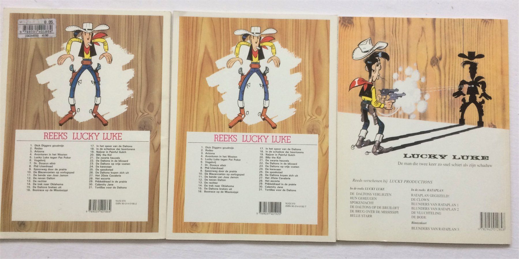 Comics: 3x LUCKY LUKE - Hefte - Flämisch – Gebraucht aus Schaffhausen von durruti 7