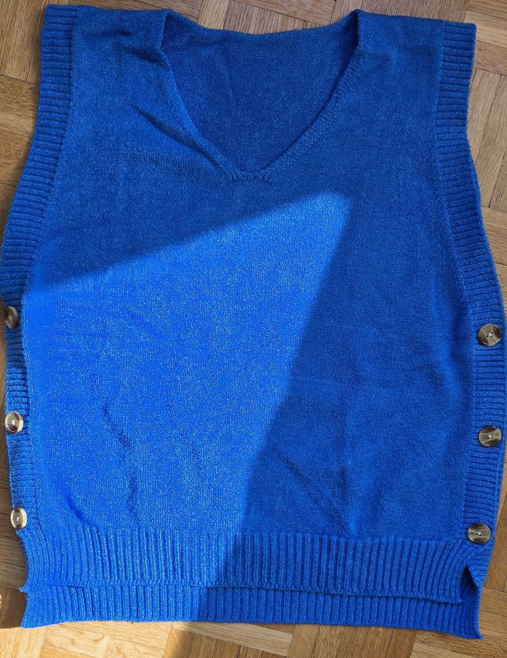 Pullover & Sweatshirts: Pull Sans Manche bleu XL – Gebraucht aus Yverdon-les-Bains von van_dq65 3