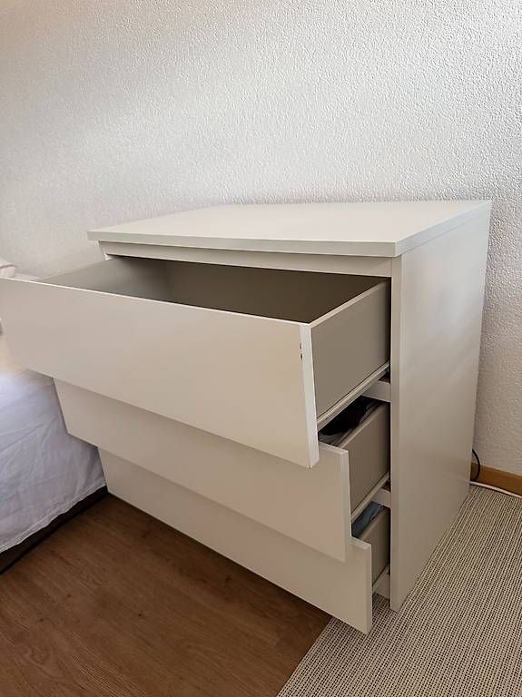 Ikea Cassettiere: Commode IKEA Malm, 3 tiroirs – Usato da La Chaux-de-Fonds venduto da lar_w5pw 3