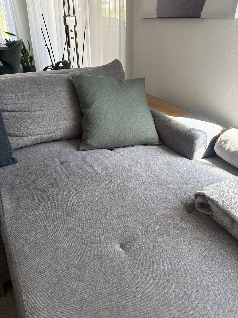 Mömax Divani: Ecksofa grau – Usato da Bassersdorf venduto da wuno14 1