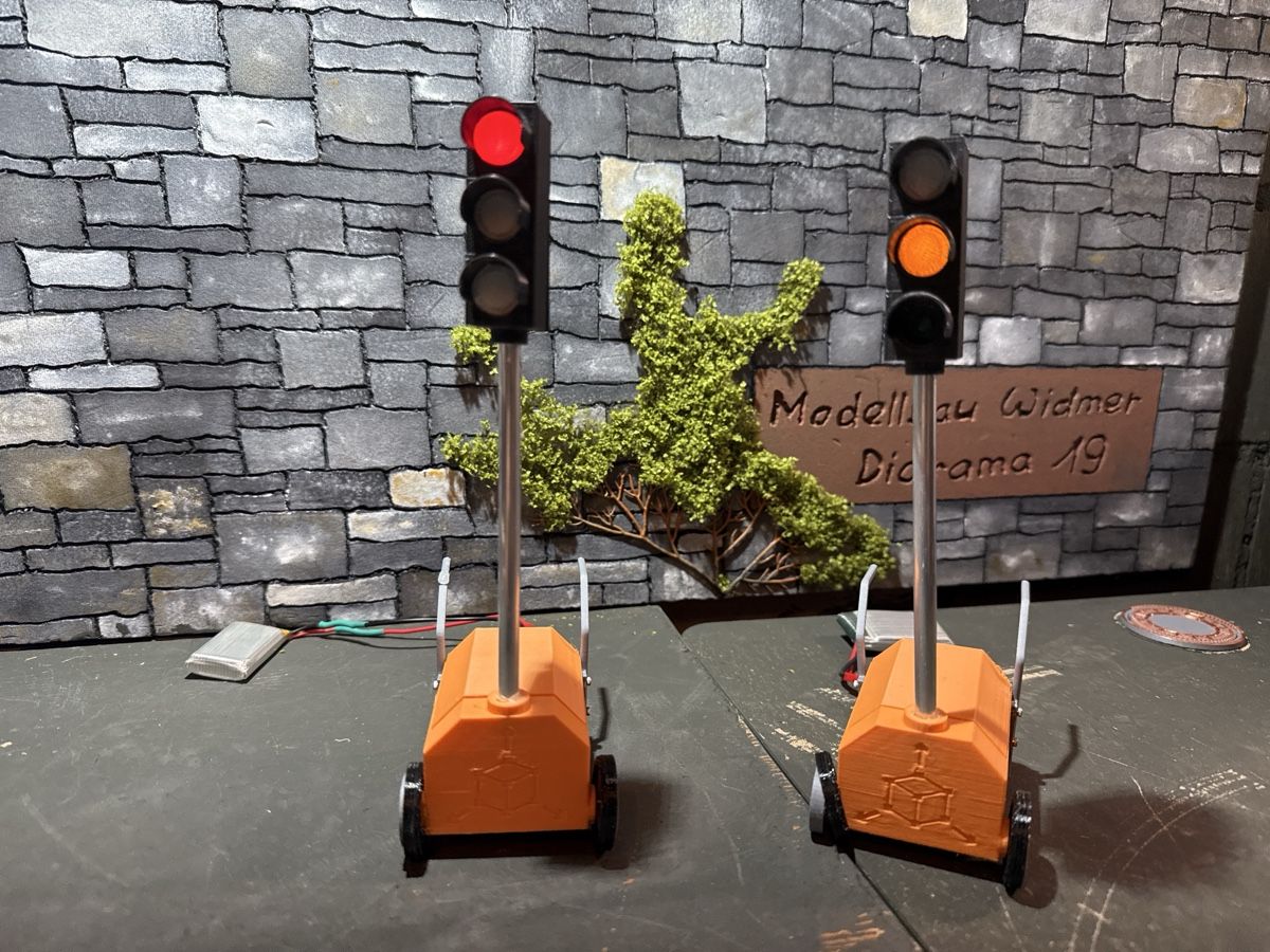 Kit di modellismo & Modellini statici: Lichtsignal 1:14 – Usato da Altdorf UR venduto da modellbau-widmer 1