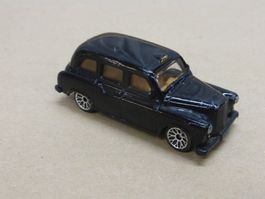 Spielzeugauto Matchbox London Taxi schwarz Massstab 1:63