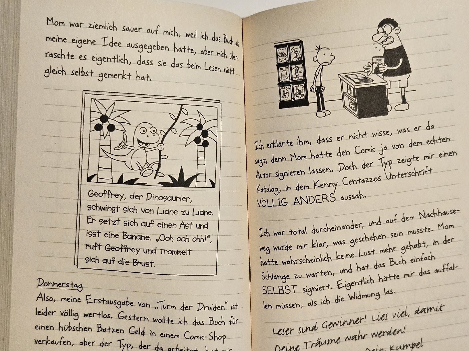 Libri: Gregs Tagebuch 6 - Keine Panik! / #WT18 – Usato da Oberdorf BL venduto da BaldenEagle 2