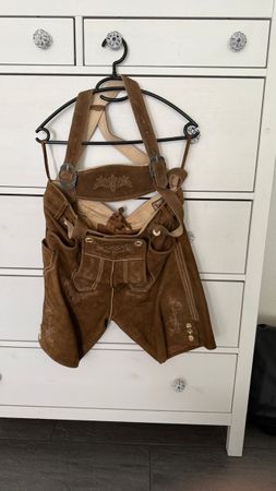 Original Shocker Point Lederhose, Grösse 46, Top!