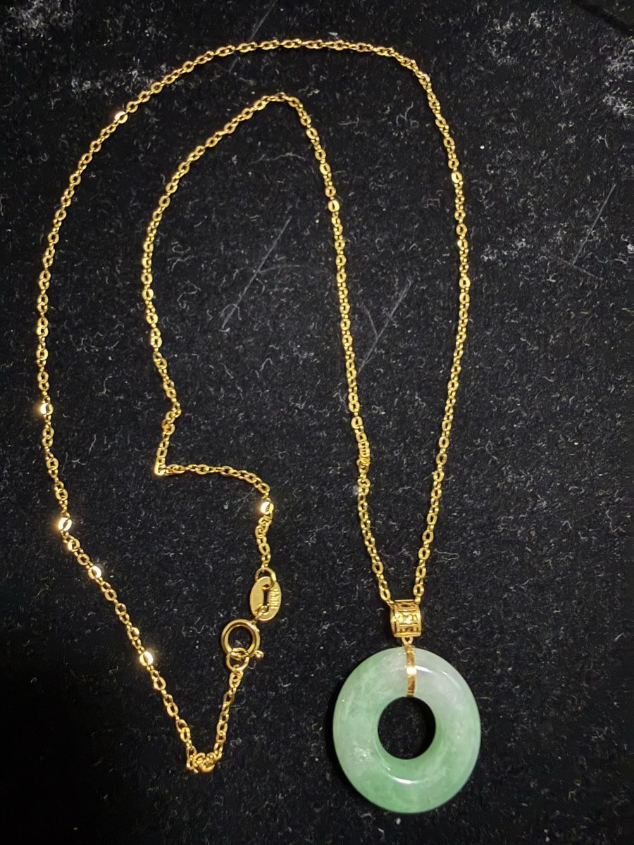 Ketten: Birmanische jadeite Kette – Neu (gemäss Beschreibung) aus Oberhof von RealStone 4