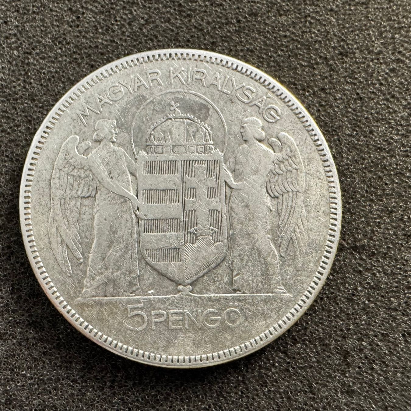 Alle Münzen: 5 Pengo Silber Ungarn 1930 – Gebraucht aus Reitnau von tb-muenzen