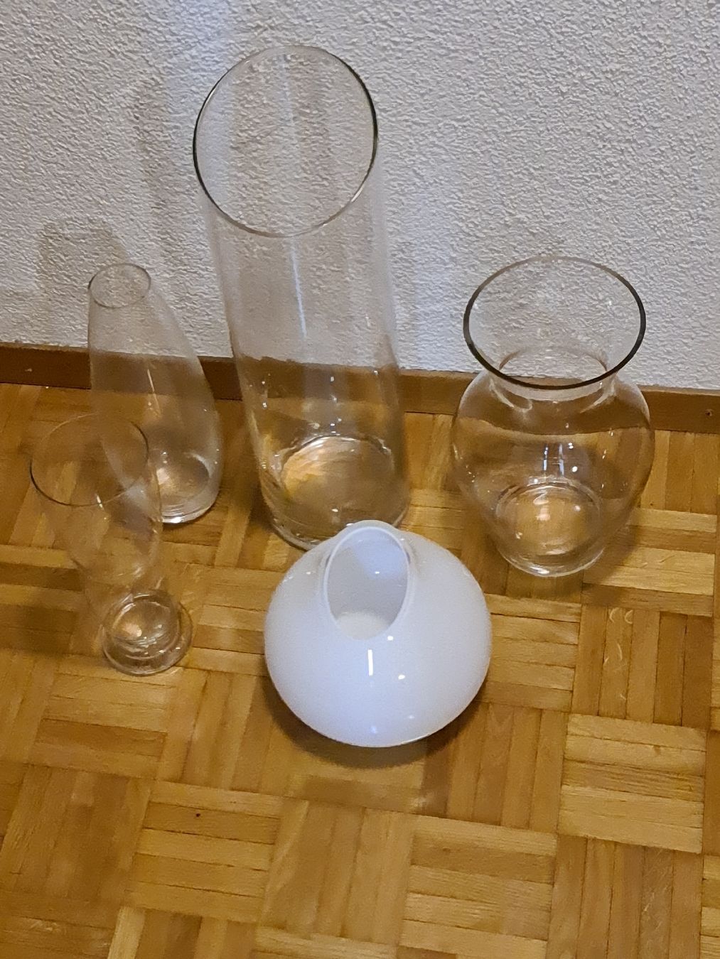 Vase & Récipients: Glas Vase 5 Stück  – D'occasion à Thun par erh_fs86 2
