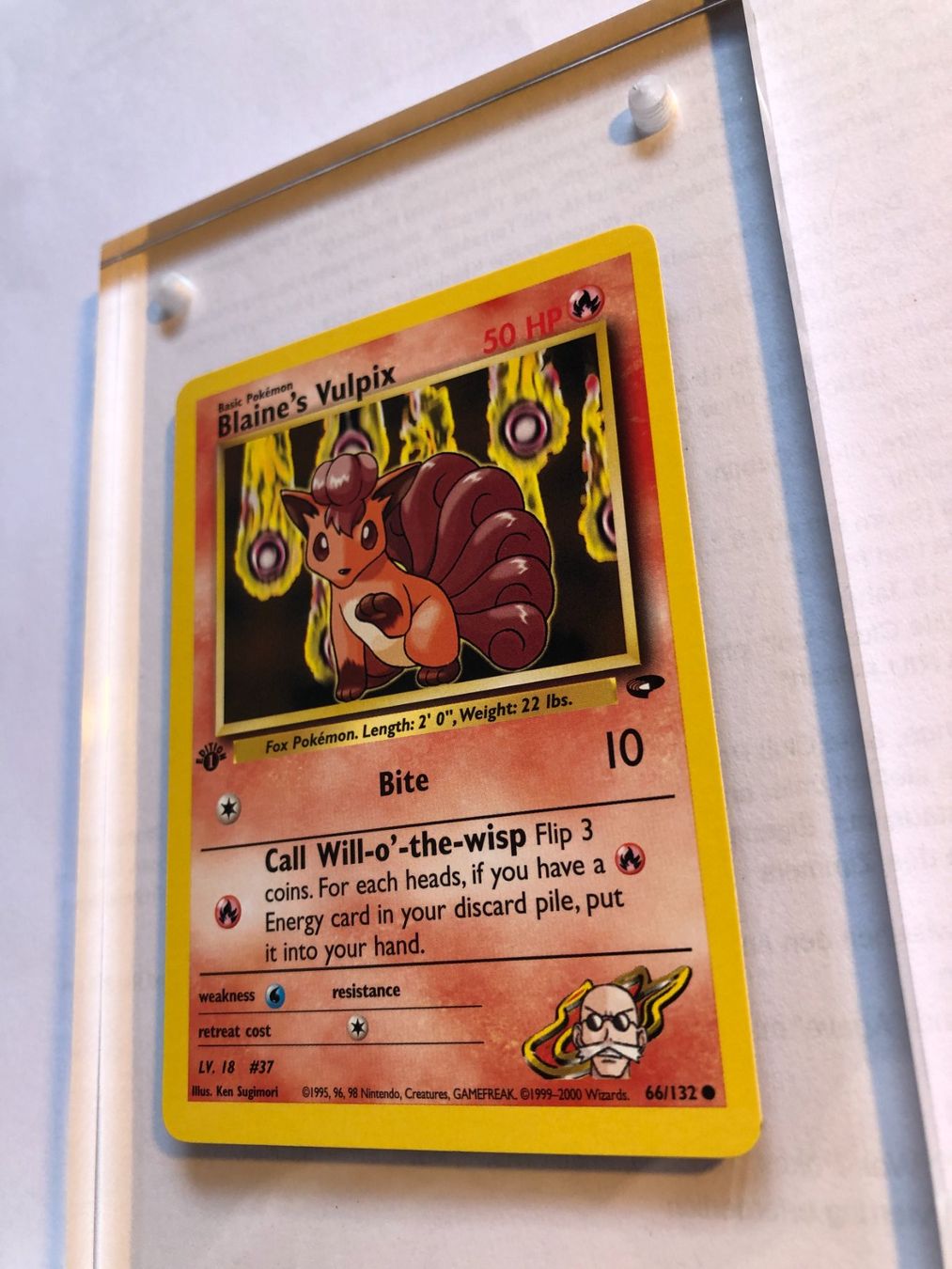 Carte collezionabili: Blaine's Vulpix 1st Gym Challenge - MINT - ab 1.- – Usato da Giubiasco venduto da dan_pr8b 2