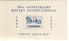 Block "Rotary International". Liberia