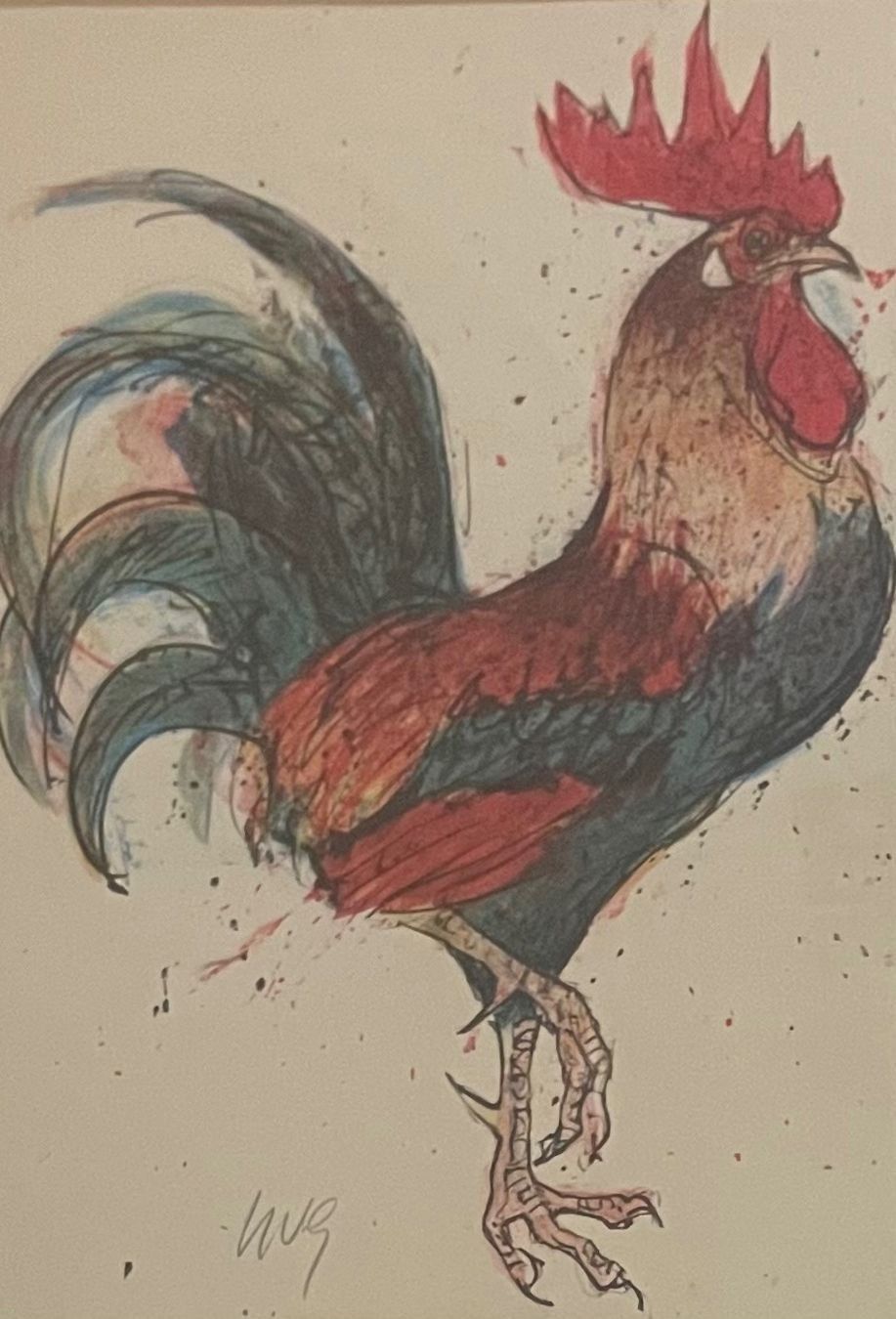 Grafiken & Lithographien: FRITZ HUG LITHOGRAPHIE SIGNIERT MIT RAHMEN – Gebraucht aus Gersau von grafik-kunst 2