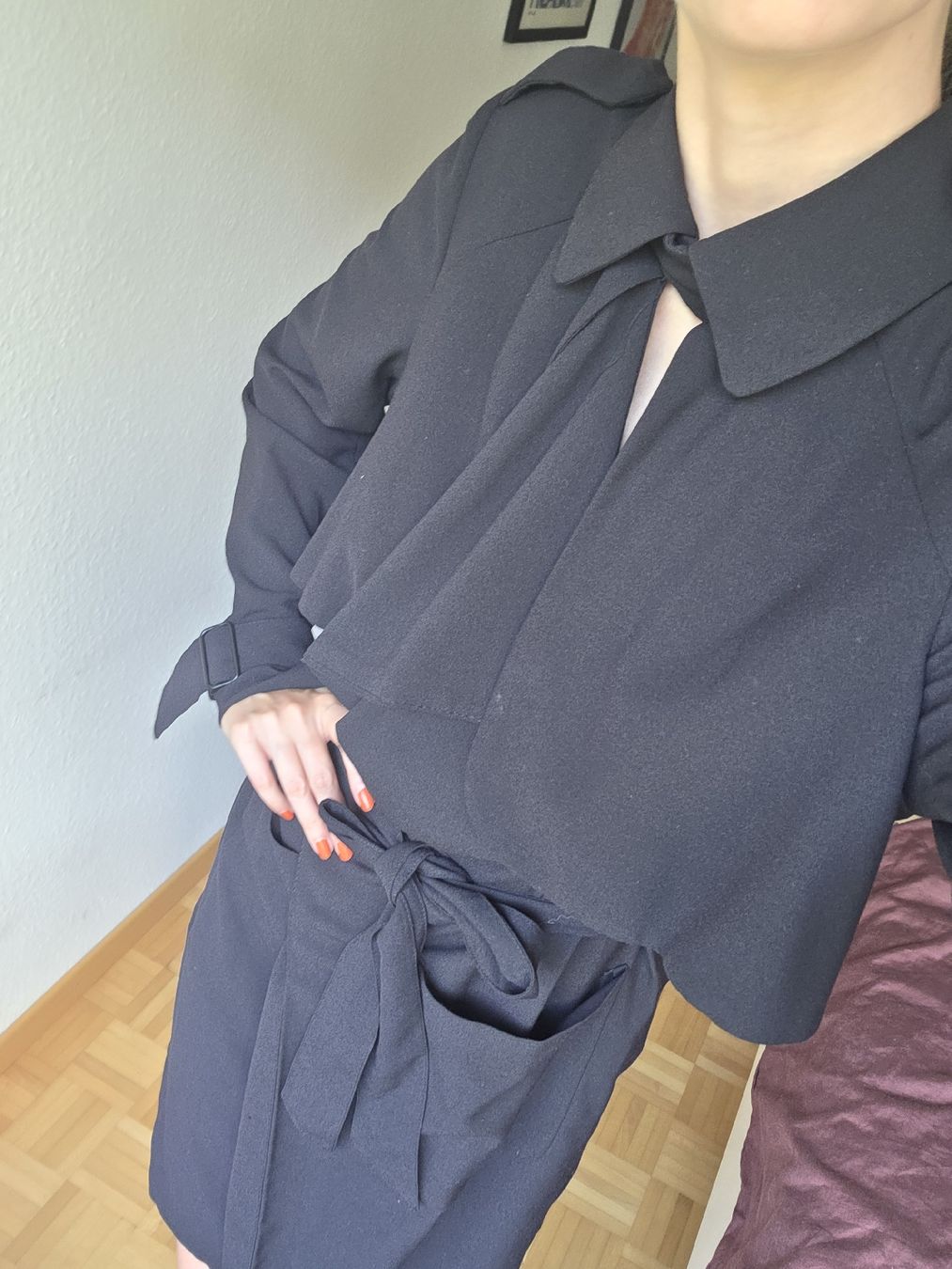 H&M Manteaux: Schwarzer Trenchcoat - H&M – D'occasion à Zürich par jul_l28v 1