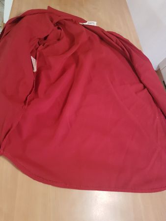Chemise rouge taille 38 marque Martelle 33% coton