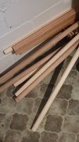 Bastel- und Werkmaterial, viel Holz