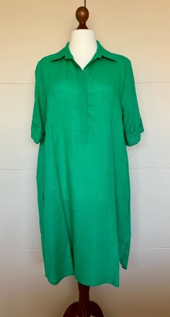 ANGOOR Sommerkleid 100% Leinen Gr. 46, luftig top Zustand