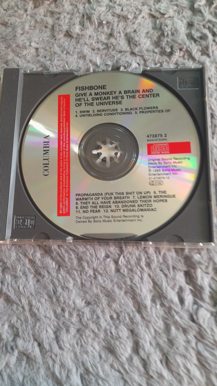 CD: FISHBONE     GIVE A MONKEY A BRAIN.....    CD – Usato da Wetzikon ZH venduto da Ramones01 2
