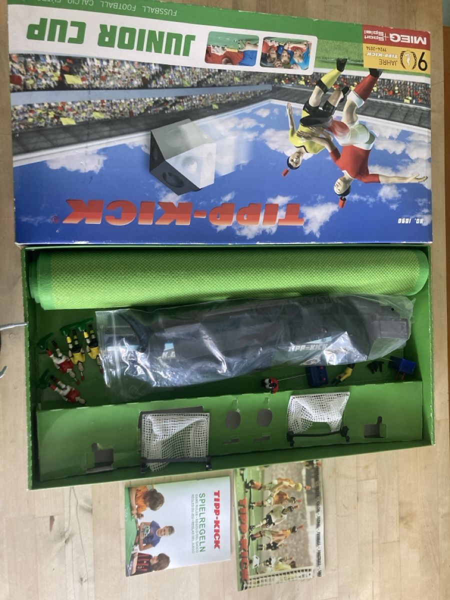 Tipp Kick Giochi: Tipp-Kick Junior Cup – Nuovo (secondo la descrizione) da Zürich venduto da msxmsx