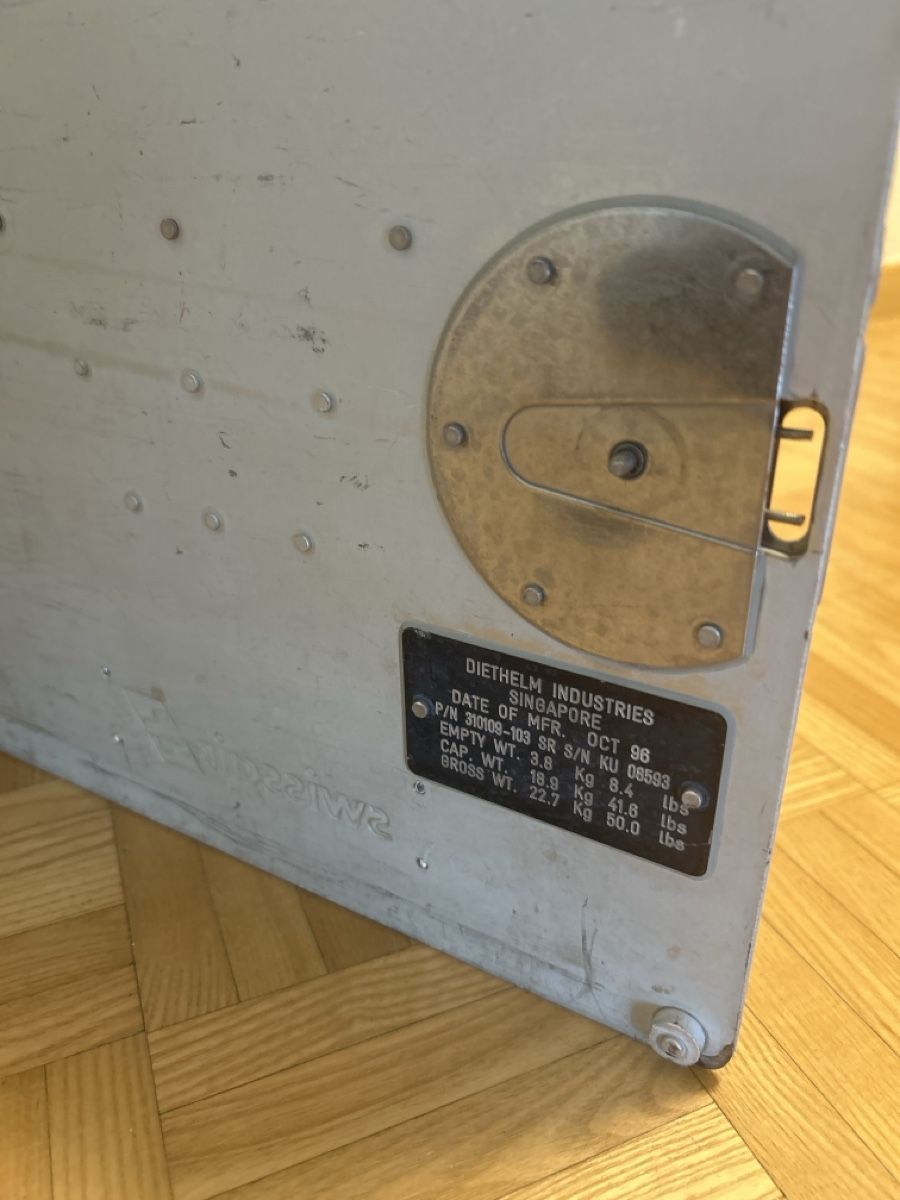 Valigie & Borse: Swissair  Flugzeug Galley Container – Usato da kloten venduto da Sgana 6