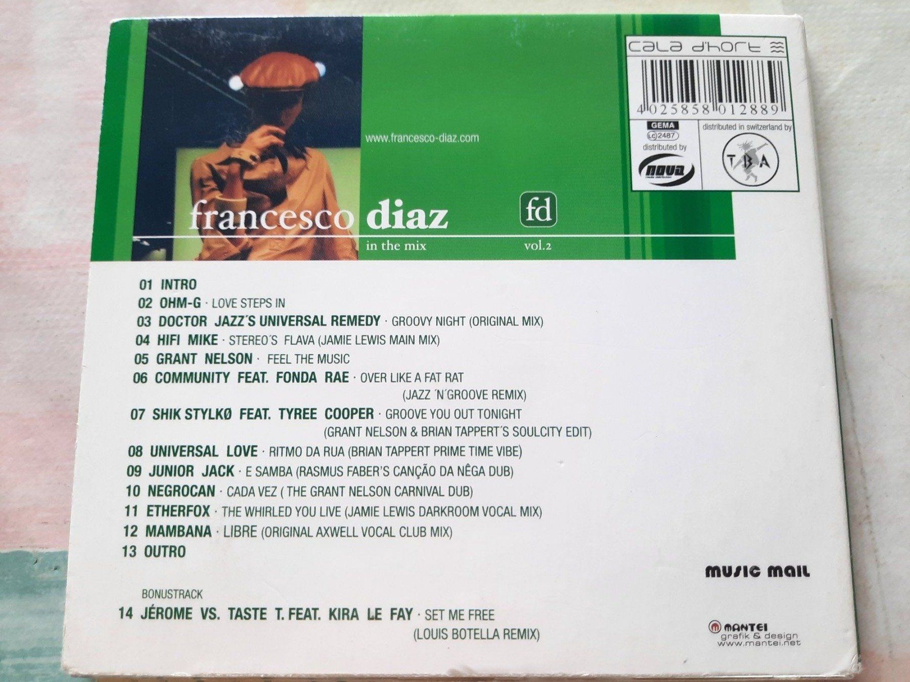 CD: Cd Francesco Dias - In the Mix – Usato da Pully venduto da bro_n52j 1