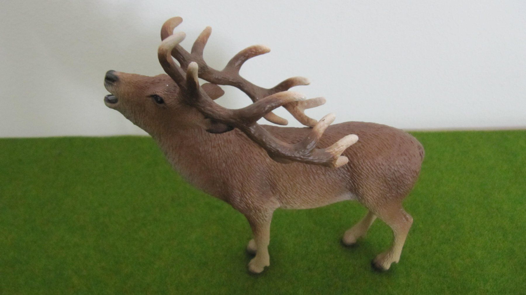 Schleich Giocattoli: Schleich  Hirsch und Igel – Usato da Brunnen venduto da Kiwiland1 1