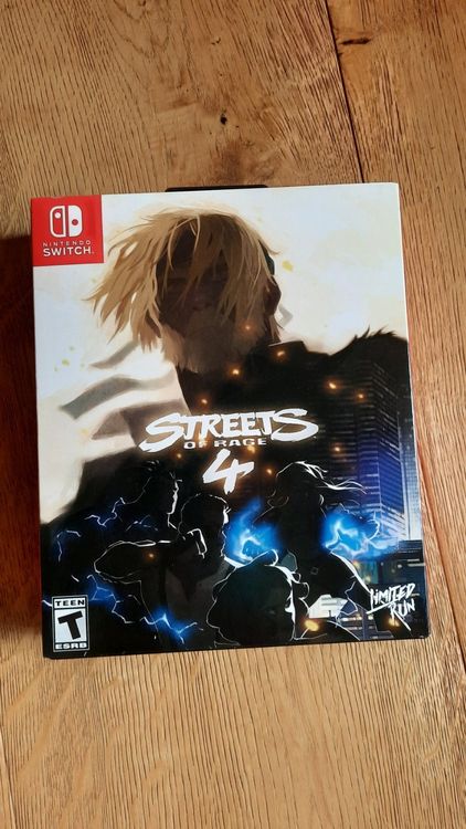 Streets of Rage 4 - Limited Run Collectors Edition - Switch (Gebraucht ...