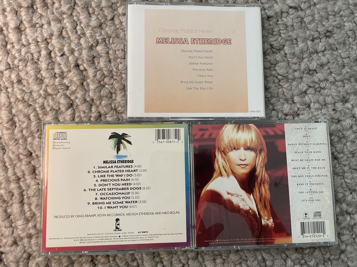 CD: 3x Melissa Etheridge – Usato da Reinach AG venduto da trigger7811 1
