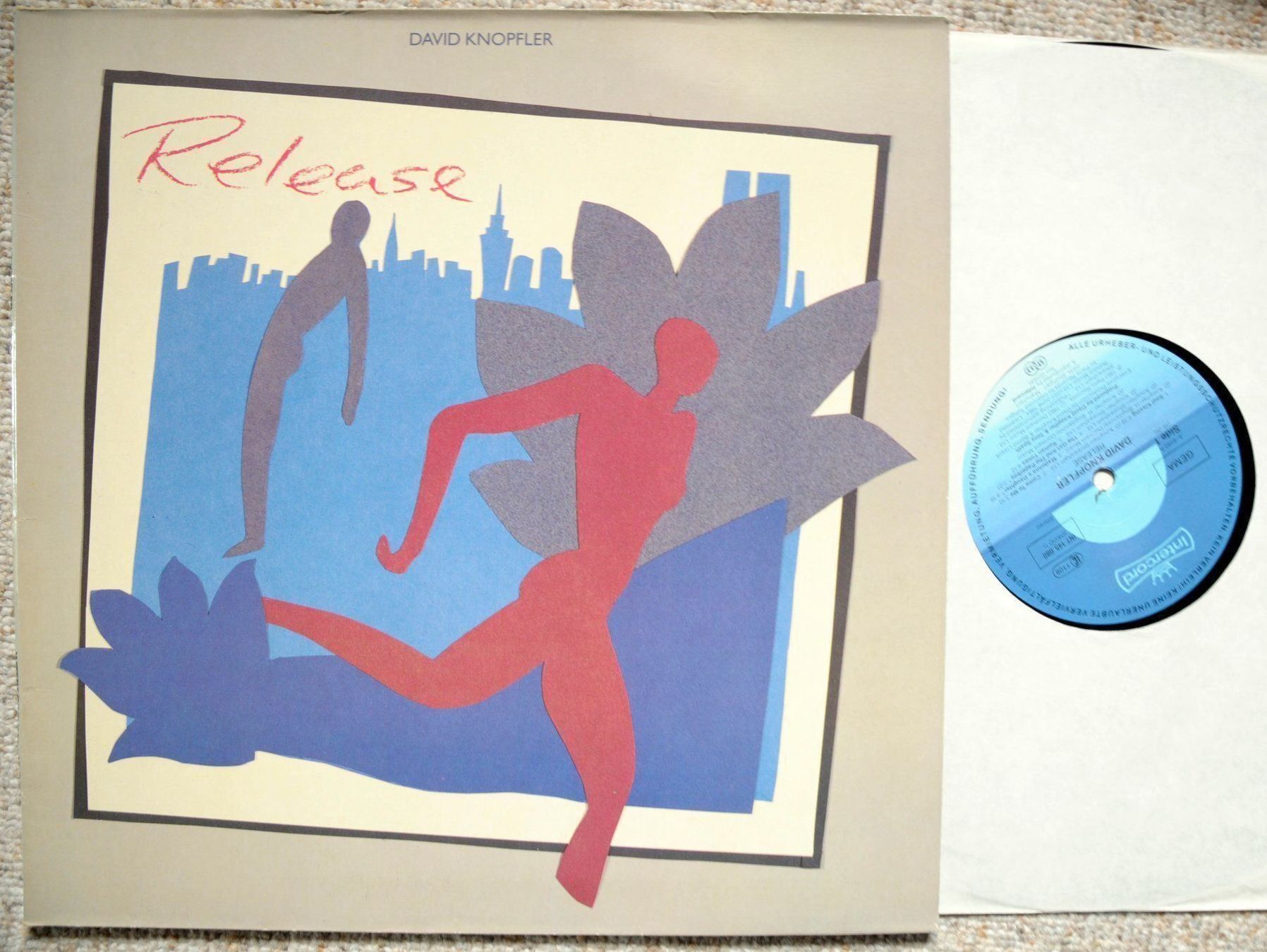 Schallplatten: David Knopfler – Release LP GEWASCHEN Dire Straits – Gebraucht aus Unterseen von vinylmore