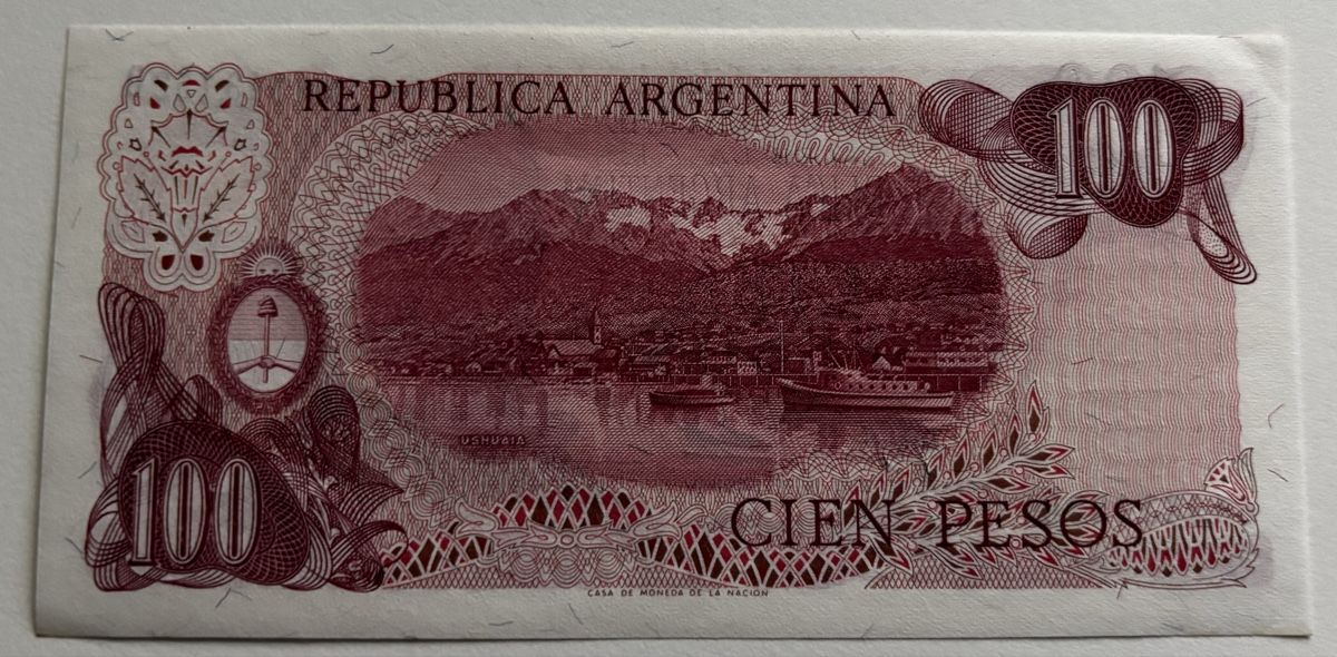 Banconote: Argentinien 100 Pesos – Nuovo (secondo la descrizione) da Algetshausen venduto da Carrhard 1