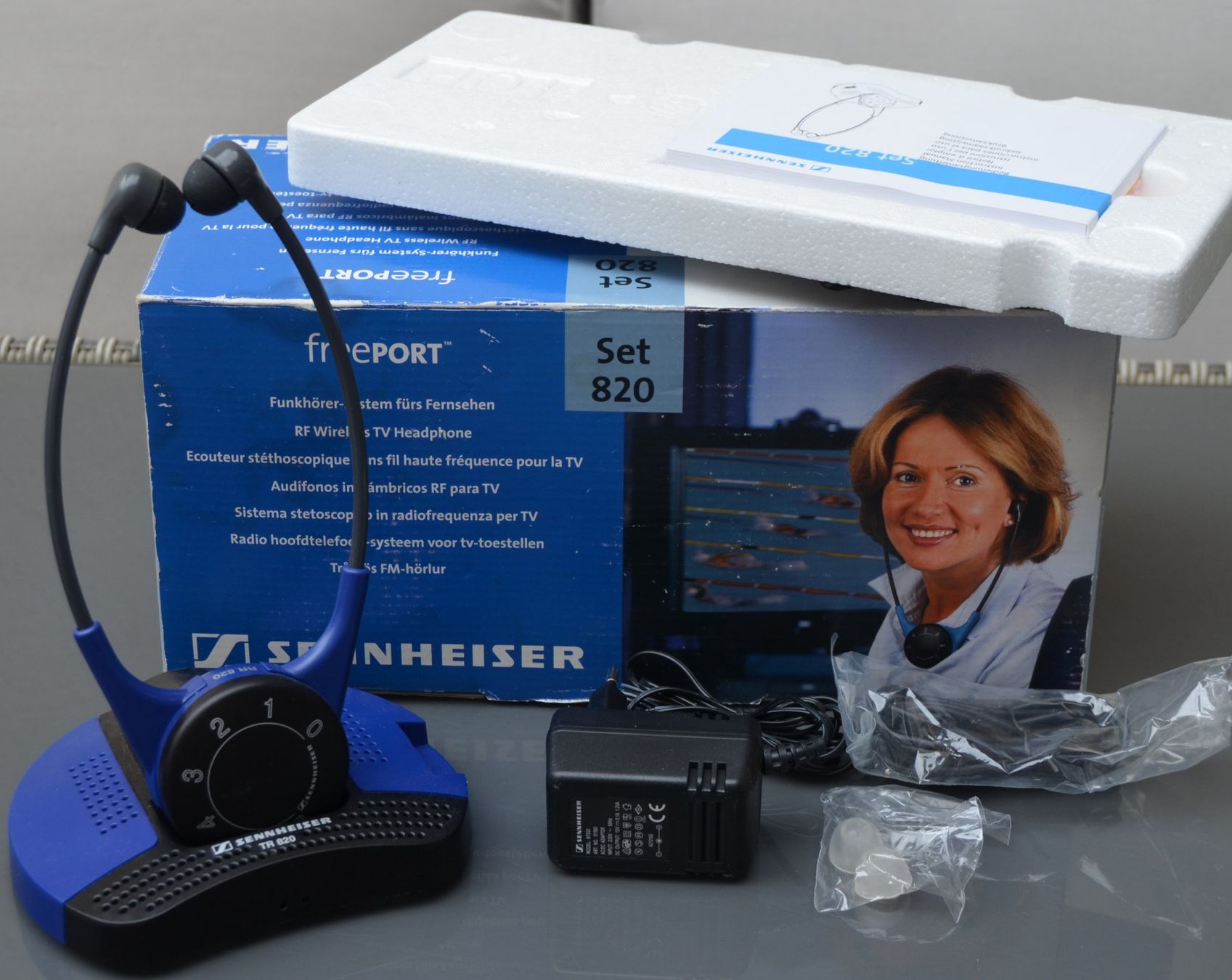 Sennheiser Cuffie: Sennheiser Set 820 TV Kopfhörer casque audio – Nuovo (secondo la descrizione) da Collonges venduto da arashee