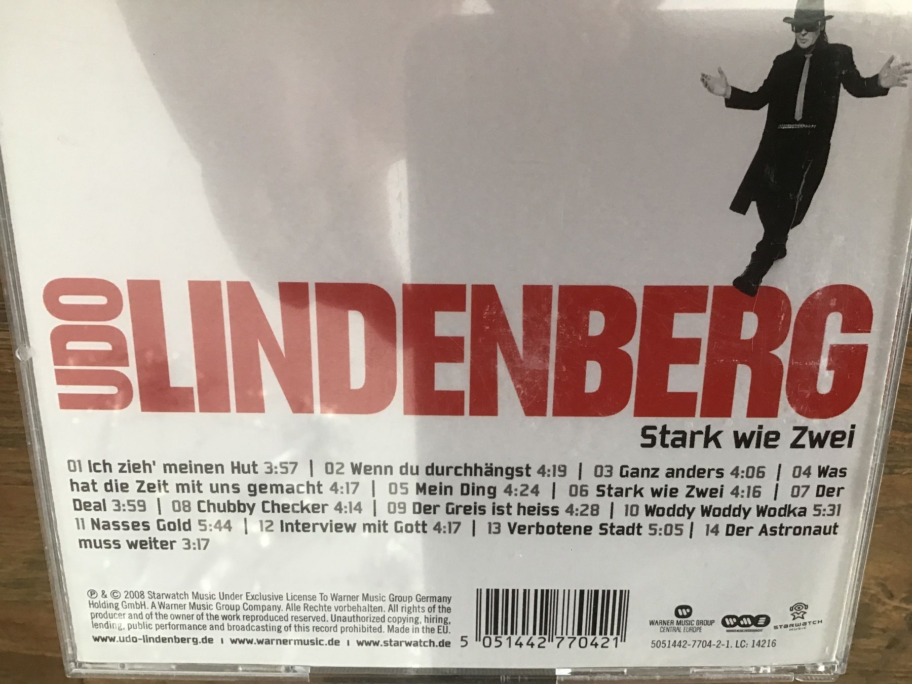 CD: Udo Lindenberg - Stark wie Zwei CD        o – Usato da Thierachern venduto da sweden08 1