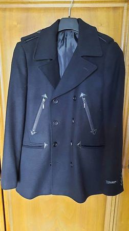 Veste/manteau homme noir marque Canotti