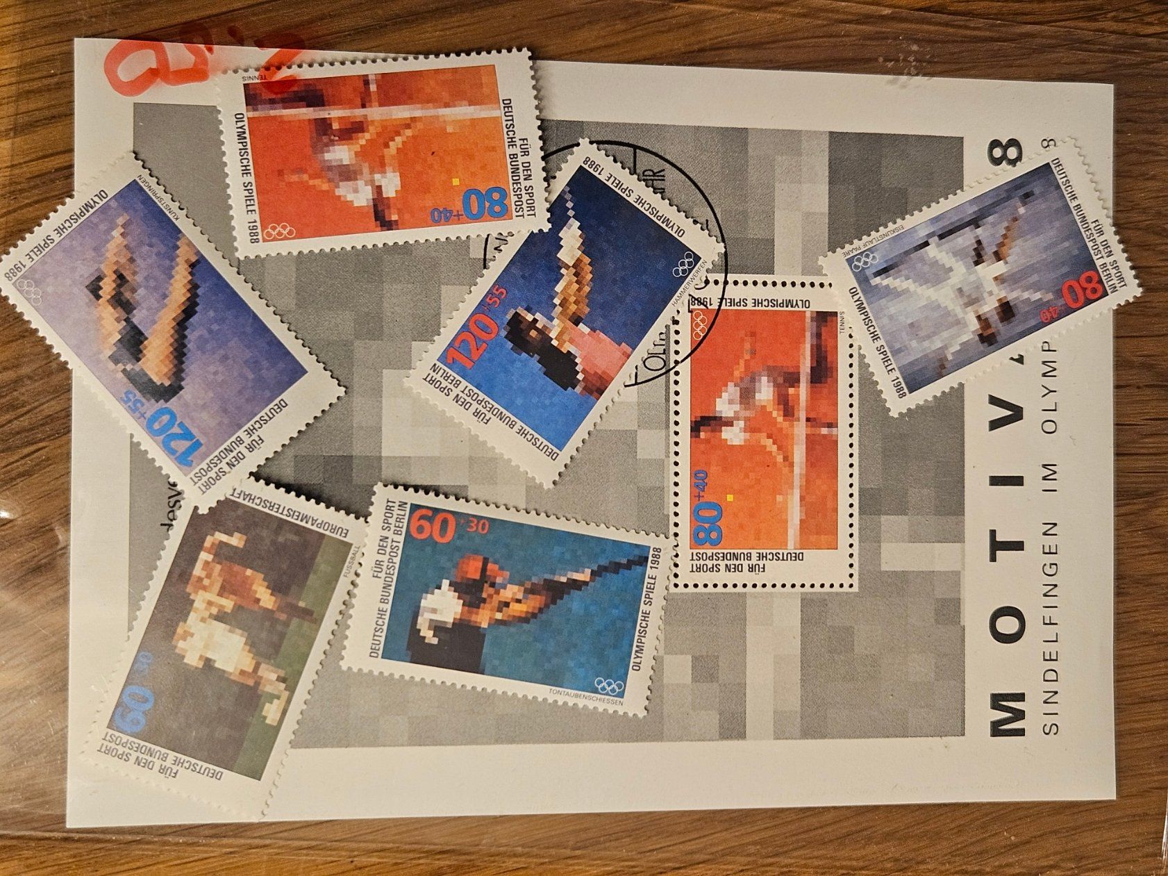 Alle Briefmarken: BRD Lot inkl. Block für 2.-- – Gebraucht aus Buttikon SZ von Marcelr